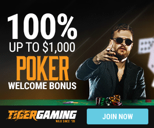 TigerGaming Poker Banner