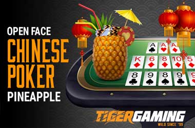 Pineapple OFC Hits TigerGaming with Jackpot Windfall Tournaments