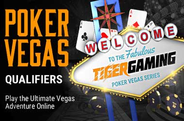 Win a $1,500 Vegas Poker Package from Just $1.10 with TigerGaming
