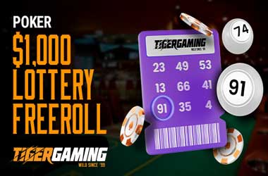 Win a Share of $1,000 in TigerGaming’s New Free Lottery Freeroll