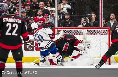 Statement Win: Canadiens Crush Hurricanes 6–2 in Game 1